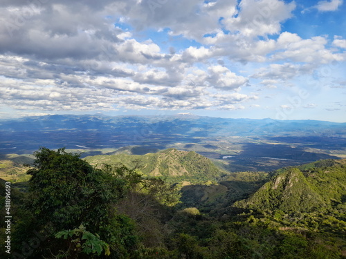 view of the mountains