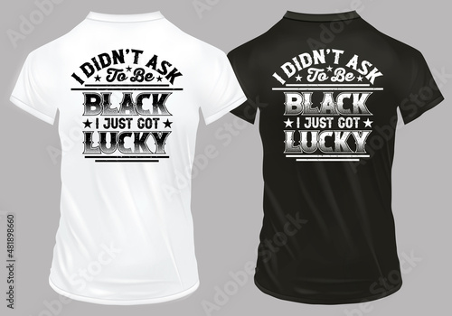 Black History Month Typography T-Shirt Design

File Included:

♦ 1 AI File
♦ 1 EPS File
♦ 1 SVG File
♦ 1 JPEG as a quick preview
♦ 2 PNG File = Black & White color (300dpi)
♦ 4500 pixels x 5400 pixels
