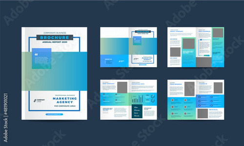 Brochure Design or Annual Report and Company Profile Design