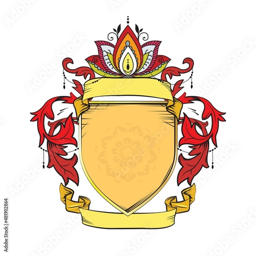 Coat of arms family logo emblem