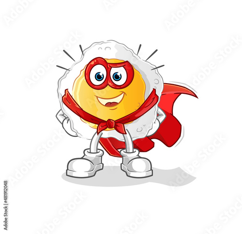 sunny side up heroes vector. cartoon character