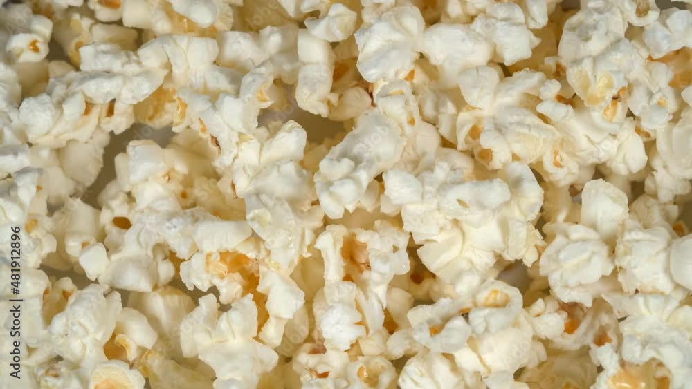 Golden butterfly popcorn - rotating and looping video Golden butterfly popcorn - rotating and looping video
