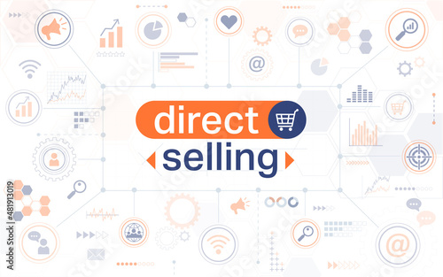 Direct selling horizontal web banner
