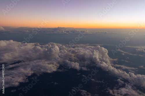 Wallpaper Mural Abstract sunset dramatic sunset over the calm Torontodigital.ca
