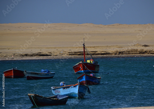 fishing boats on the beach