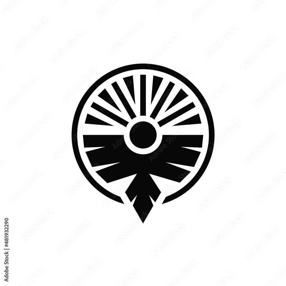 flying wing in the circle shape flying wing in the circle shape