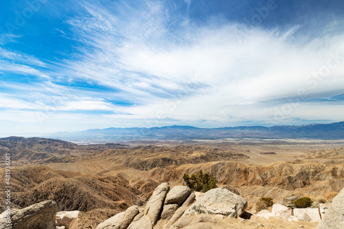 Looking Out at the Coachella Valley from Keys View, Joshua Tree National Park