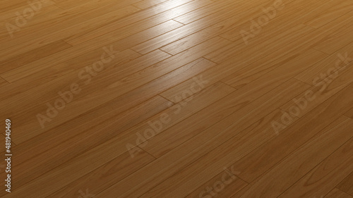 Photos home interior with installed laminate floors inside living room
