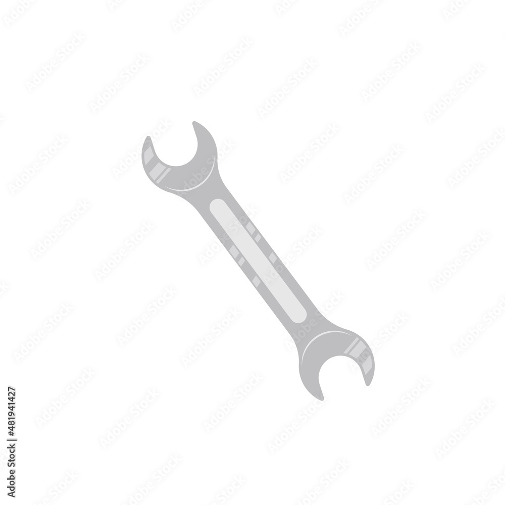 wrench vector element concept design template wrench vector element concept design template