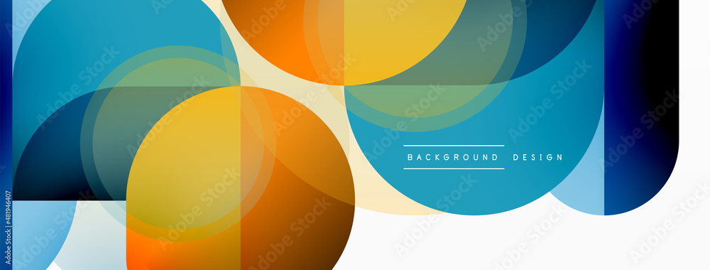 Creative geometric wallpaper. Minimal circle triangle and square line abstract background. Vector illustration for wallpaper banner background or landing page Creative geometric wallpaper. Minimal circle triangle and square line abstract background. Vector illustration for wallpaper banner background or landing page