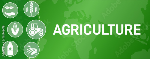 Agriculture Illustration Background