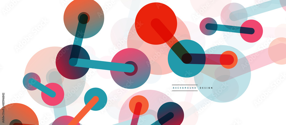 Network concept abstract background. Dots connection. Big data idea. Business template for wallpaper, banner, background or landing Network concept abstract background. Dots connection. Big data idea. Business template for wallpaper, banner, background or landing