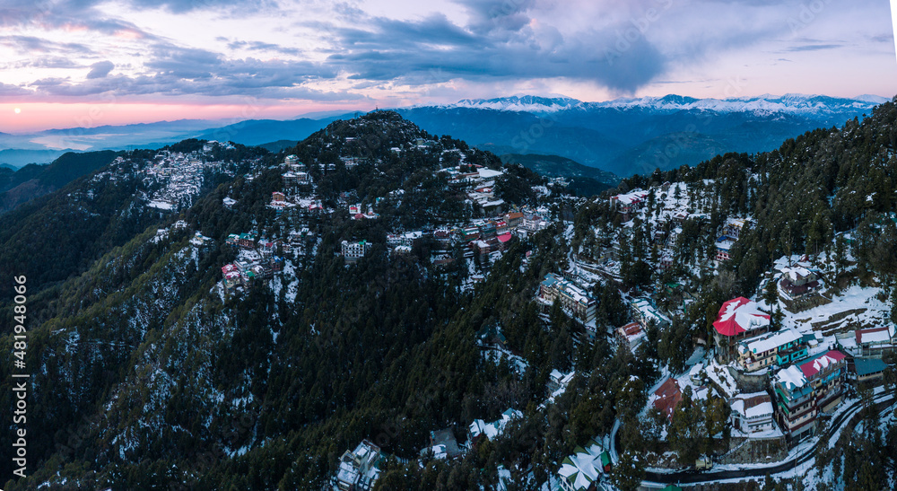 Dalhousie is a highaltitude town spread across 5 hills near the
