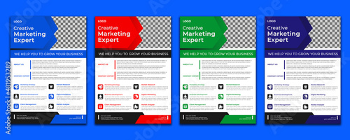 Digital Marketing Flyer Template |Corporate Business Flyer Design Template