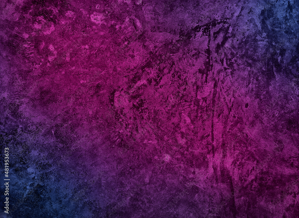 dirty gradient plaster blue and purple concrete wall texture used as background. old grungy texture, dark blue and violet stained concrete background. texture of fantasy decorative stucco or cement. dirty gradient plaster blue and purple concrete wall texture used as background. old grungy texture, dark blue and violet stained concrete background. texture of fantasy decorative stucco or cement.