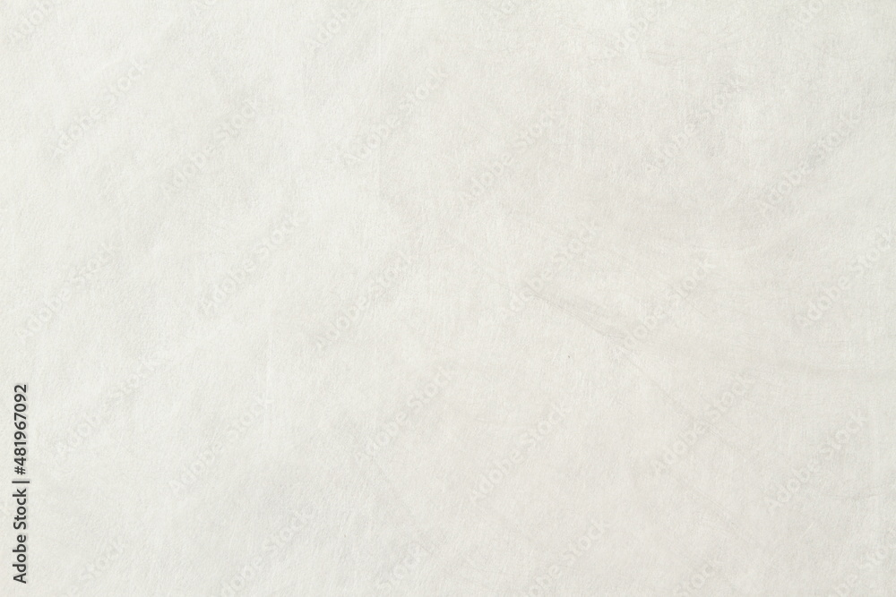 White Japanese Traditional paper texture material for background and wall paper.  Totally blank for copy space.