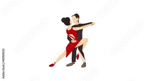 Tango icon animation best cartoon object on white background
