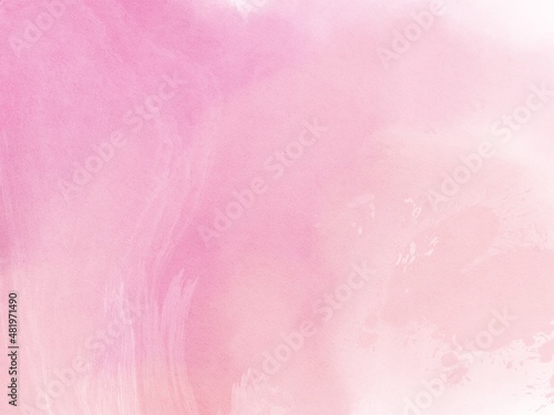 abstract pink watercolor background with space for text, simple minimalistic watercolor background, cover design template, textured light warm pink wallpaper, modern fluid art in tender yellow, red 