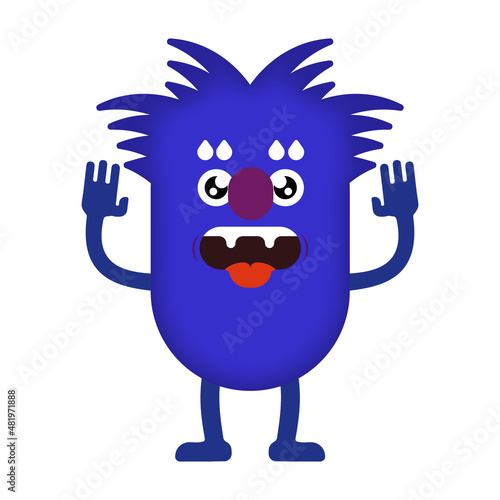 Cute Cartoon Monsters illus...