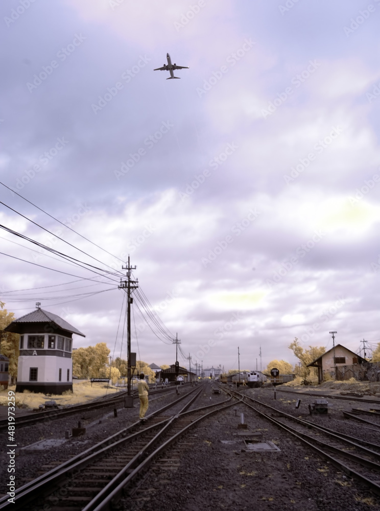 Fototapeta premium Train Station