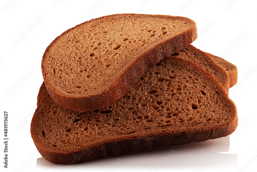 Slices of rye bread Slices of rye bread