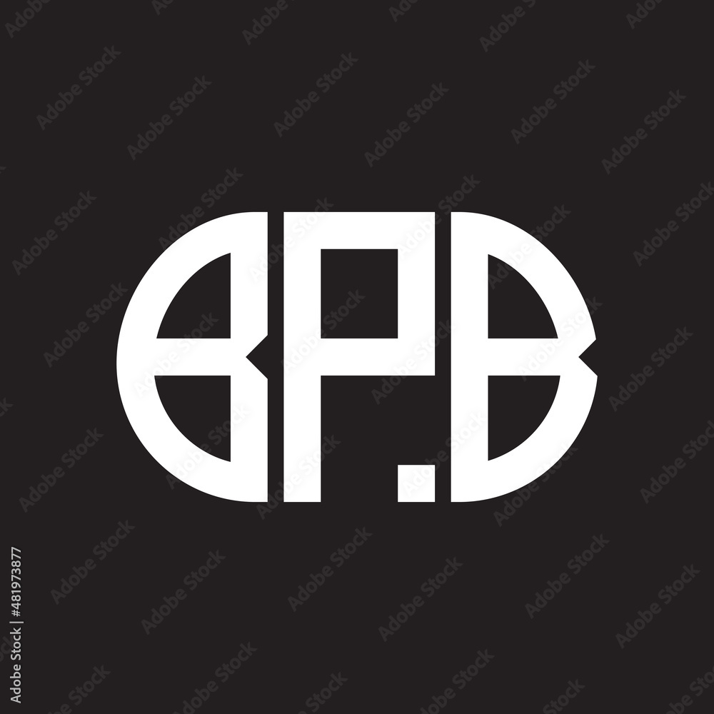 BPB letter logo design on black background. BPB BPB letter logo design on black background. BPB