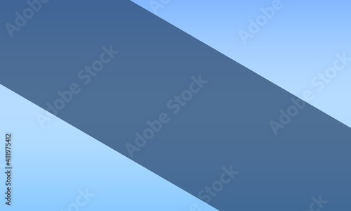 blue gradient background with dark blue slanted square in the middle