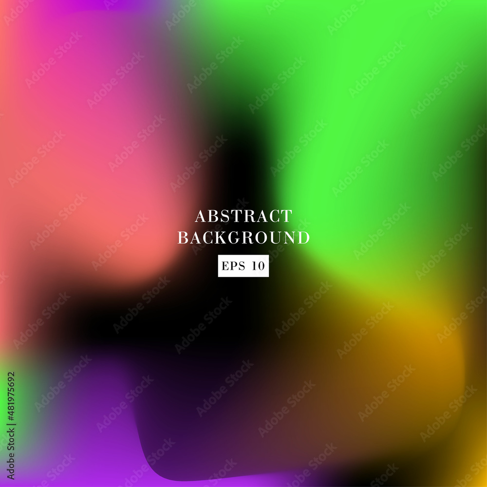 Abstract bright gradient background for banner. Pink, green, yellow, purple, black color. Abstract bright gradient background for banner. Pink, green, yellow, purple, black color.