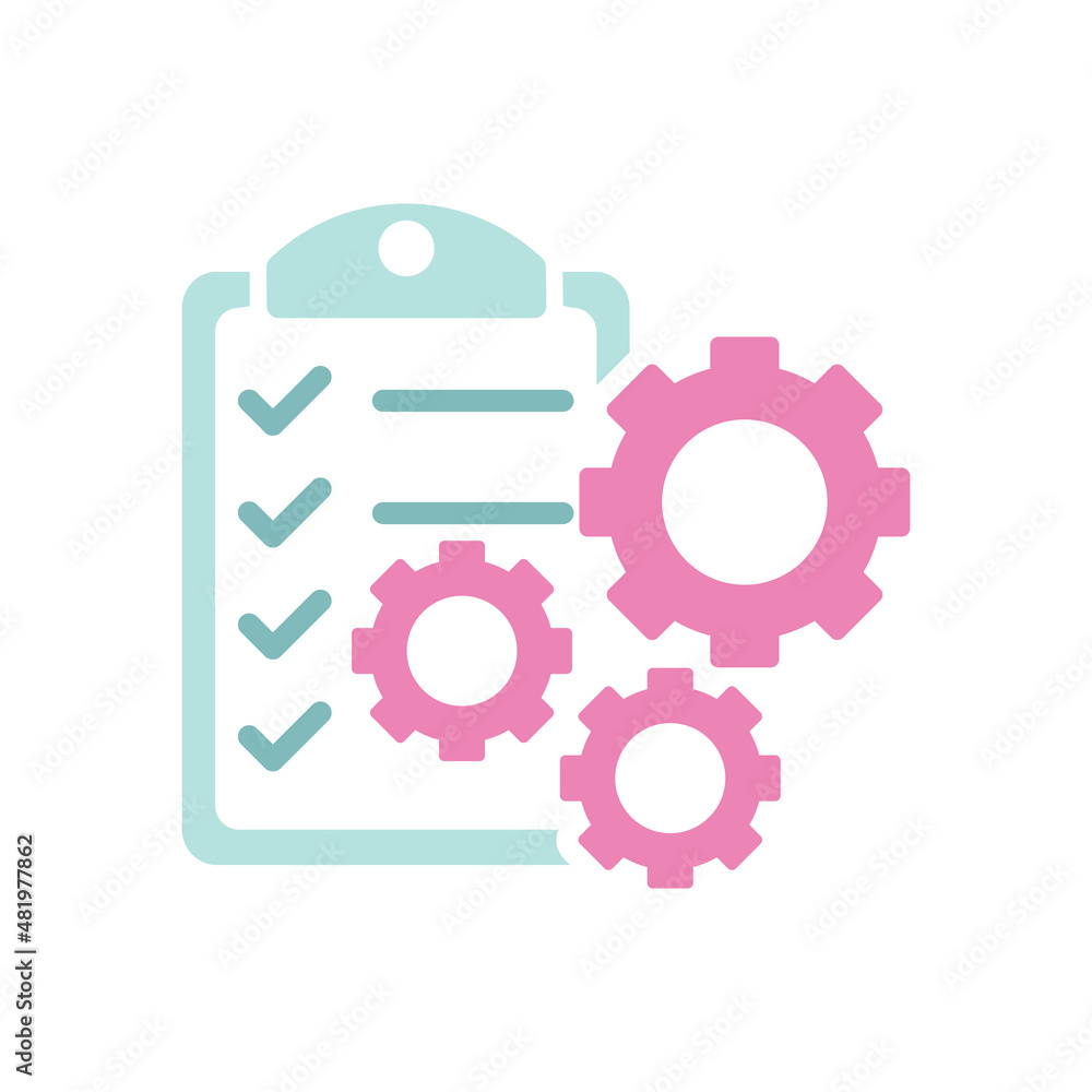 project management icon, management vector project management icon, management vector