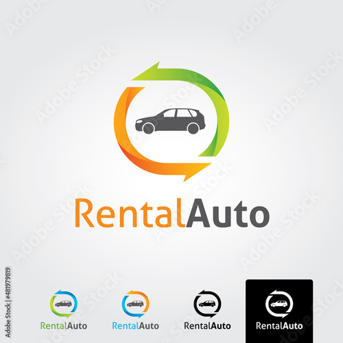 Car Logo Template Design Vector