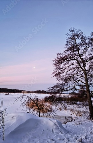 sunset on the river © Marko