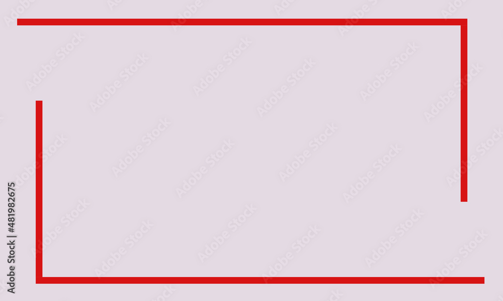 gray background with red line square shape gray background with red line square shape