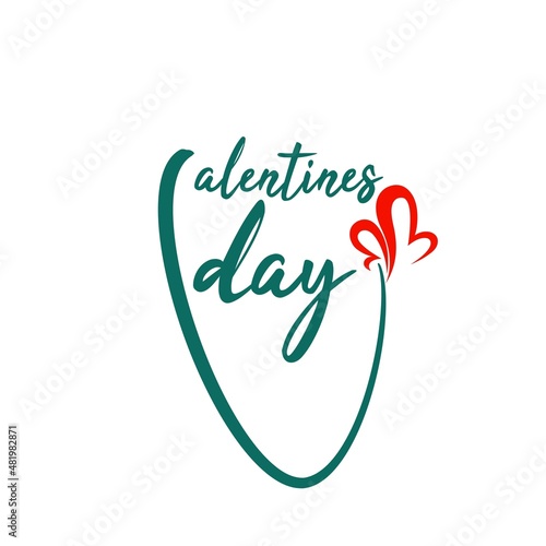 Happy Valentine's day design 