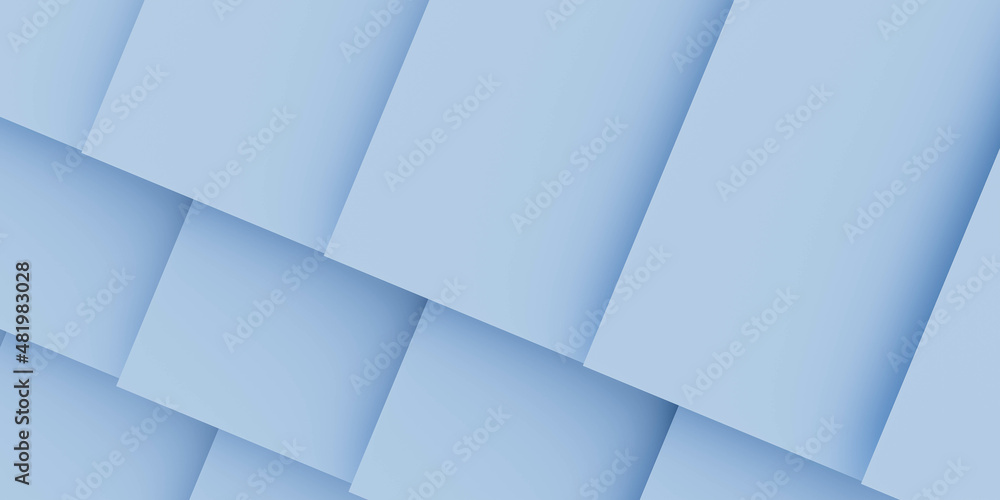 simple geometric shape blue abstract sheets 3d render illustration simple geometric shape blue abstract sheets 3d render illustration