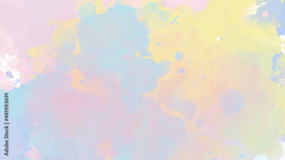 Paint style watercolor abstract background with brush texture Paint style watercolor abstract background with brush texture