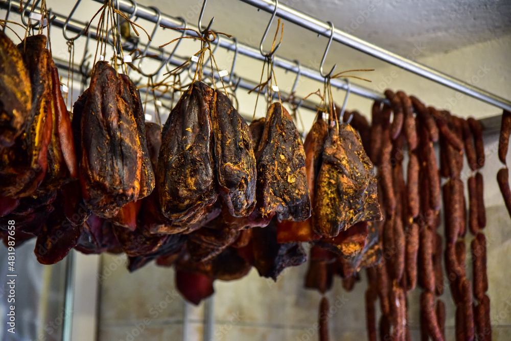 Smoked meat sausage, Workshop, Dried meat
