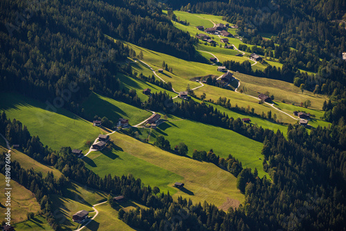 A picturesque village in the bavarian Alps