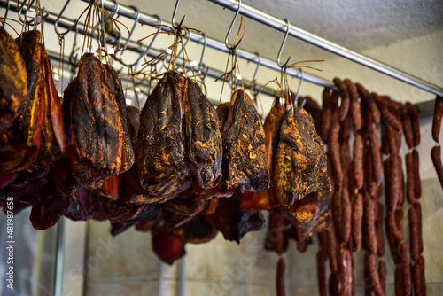 Smoked meat sausage, Workshop, Dried meat