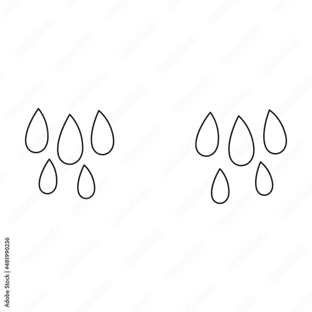 Tears vector icon.Outline vector icon isolated on white background tears. Tears vector icon.Outline vector icon isolated on white background tears.