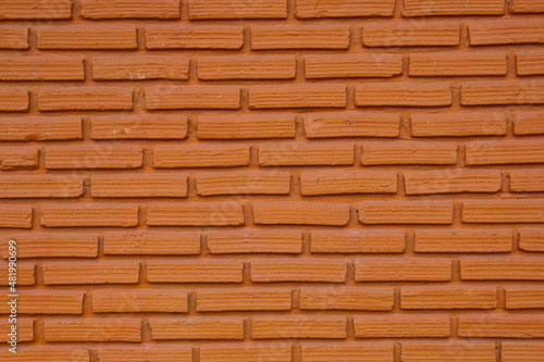Red bricks wall texture for use to wallpaper or background