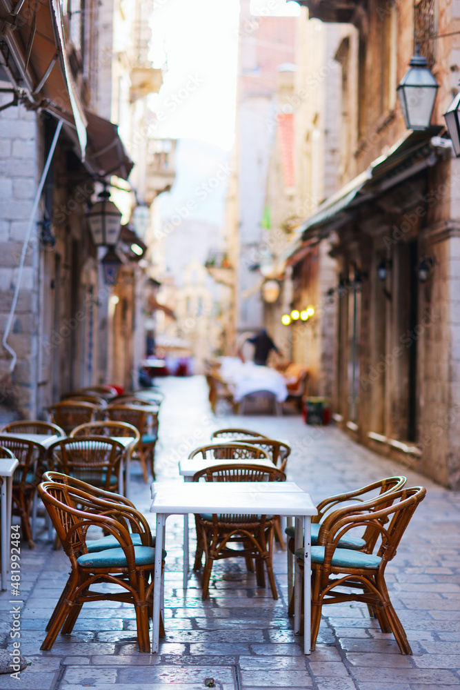 Street in Dubrovnik Croatia