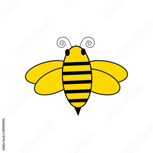 Honey bees make honey from pollen and nectar collected from flowers.