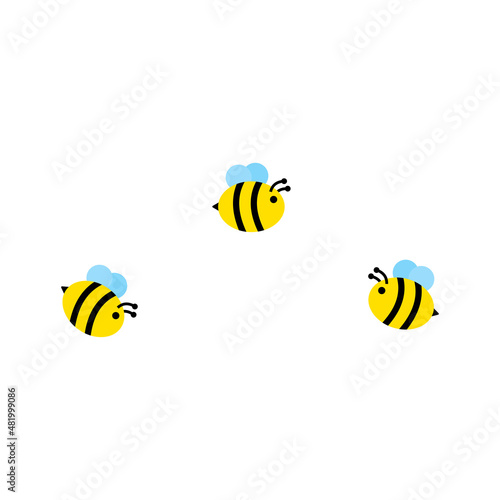Honey bees make honey from pollen and nectar collected from flowers.