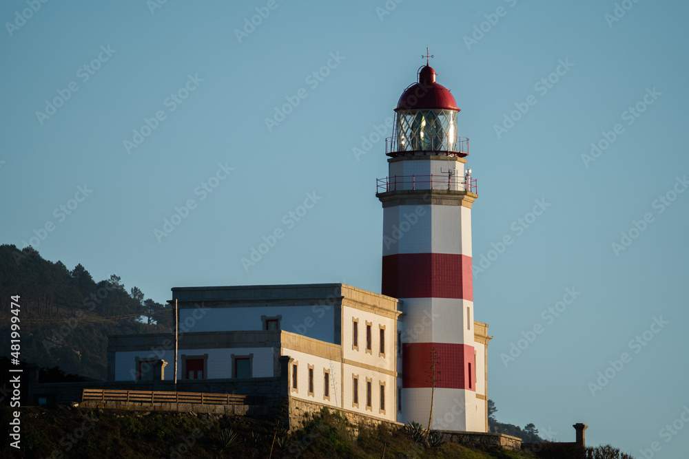 Zoom of the Cape Silleiro Lighthouse