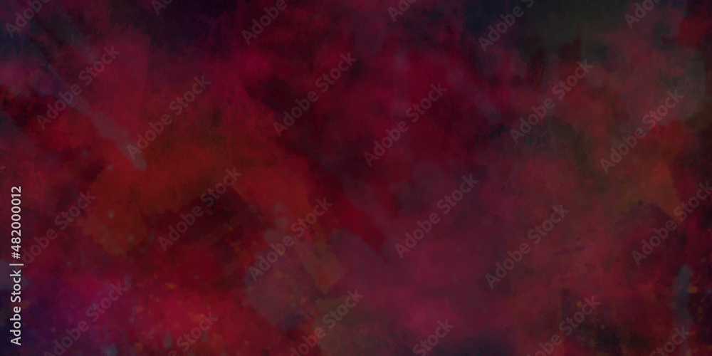 Abstract dark red texture background with Red, blood, and black abstract wallpapers for murder and crime scenes. Scary red wall for background. red wall scratches