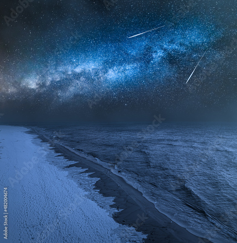 Hel peninsula and milky way...