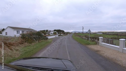 Driving from Rossnowlagh to Ballyshannon in County Donegal - Republic of Ireland photo