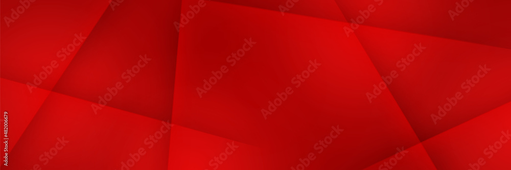 Corporate business red wide banner design background. Abstract modern 3d banner design with dark red technology geometric background. Vector illustration Corporate business red wide banner design background. Abstract modern 3d banner design with dark red technology geometric background. Vector illustration