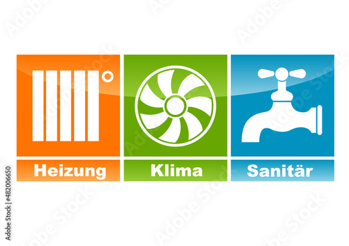 Sanitär Heizung Icon