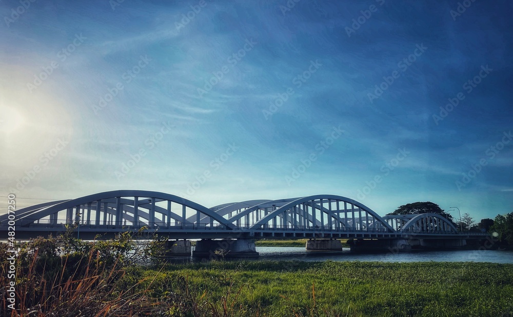 bridge over the muda river